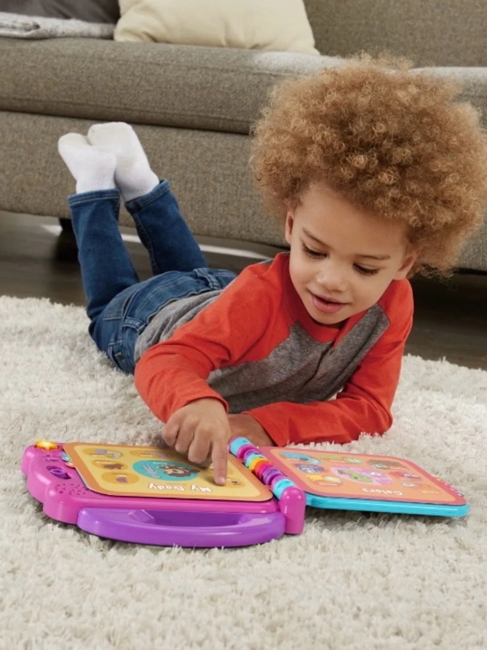 Leap Frog Learning Friends 100 Words Book - Purple & Teal